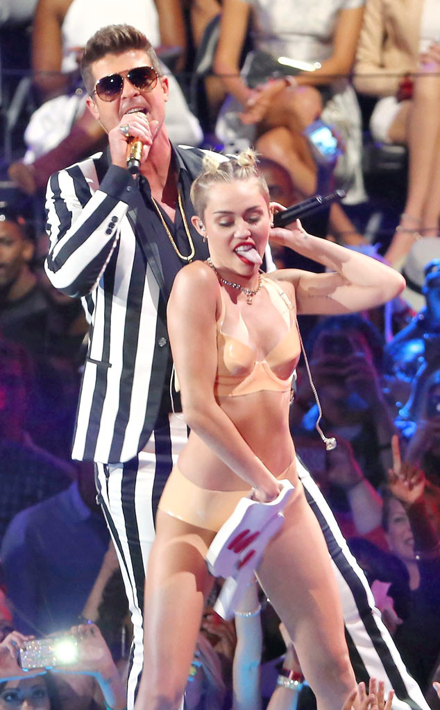 Miley Cyrus, Robin Thicke, VMA Miley Cyrus, Robin Thicke, VMA